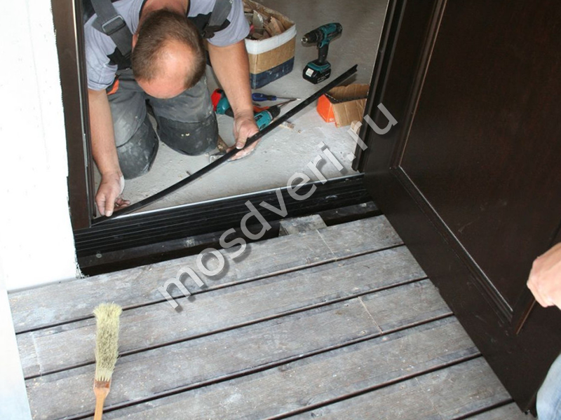 Установка входной двери в квартиру Установка входной двери в квартиру