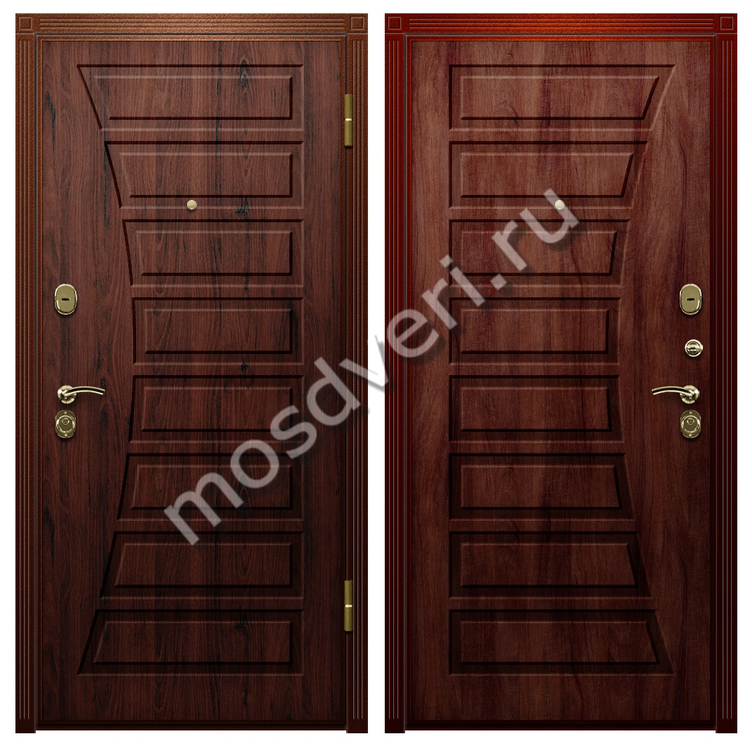 Красивая входная дверь в коттедж DK465 - купить от производителя Мосдвери Красивая входная дверь в коттедж DK465