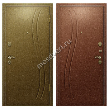 Дверь металлическая входная уличная утепленная TD-80 - купить от производителя Мосдвери Дверь металлическая входная уличная утепленная TD-80